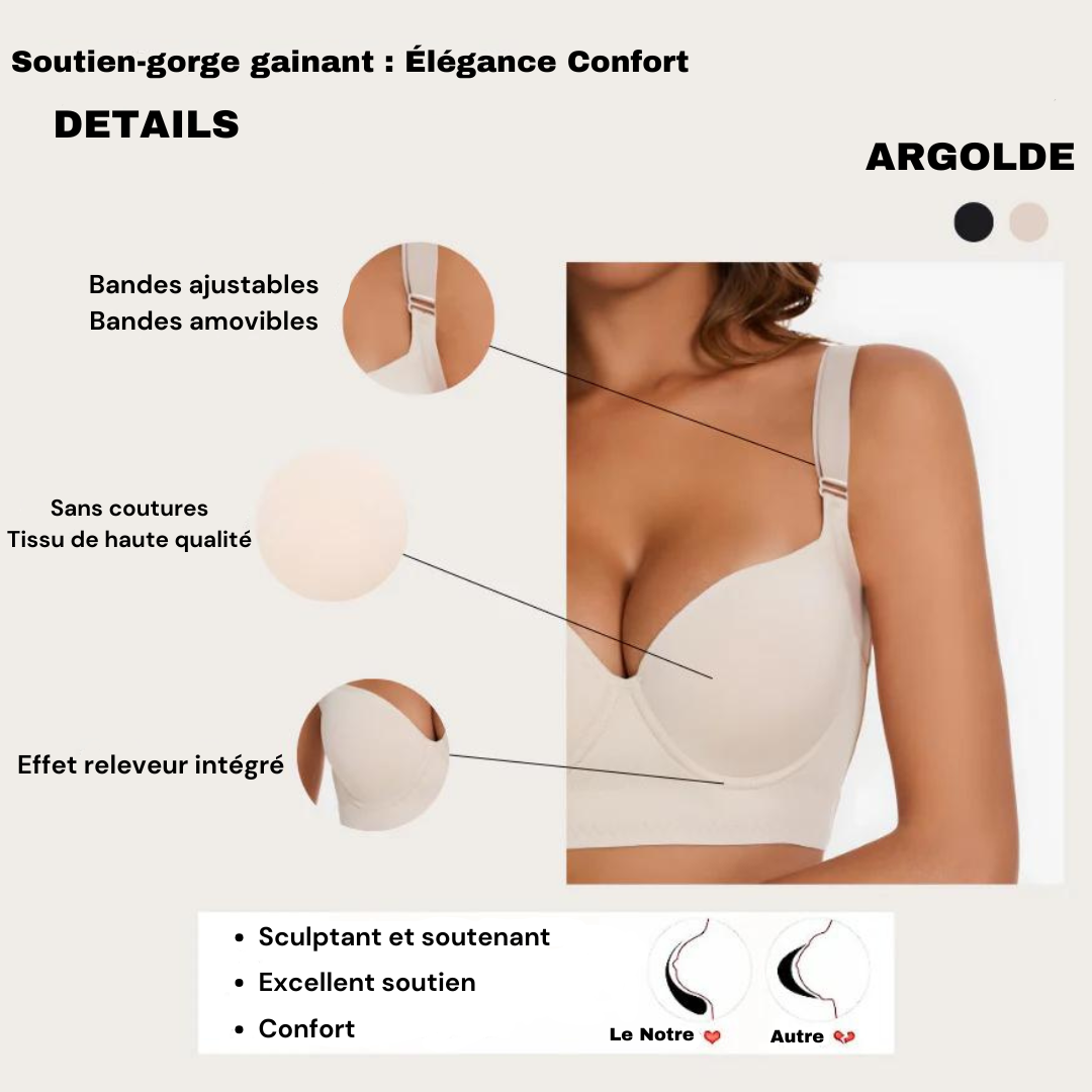 Soutien-gorge gainant : Élégance Confort